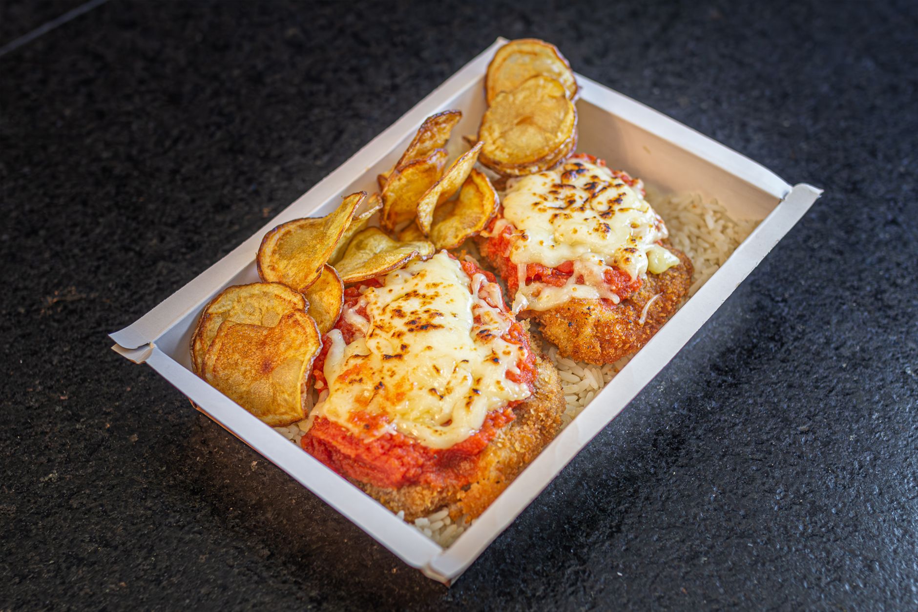 Plateaux repas équipe à Colombes